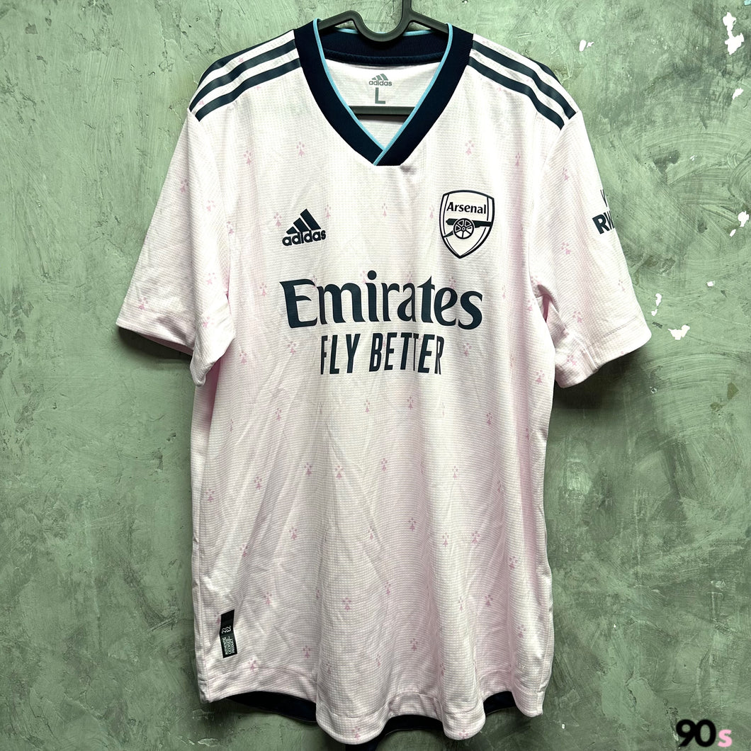 2022-23 Arsenal｜Second Away｜Dressing Room Player Issue｜95% New｜L｜2022-23 Arsenal Third Player Issue ( L )