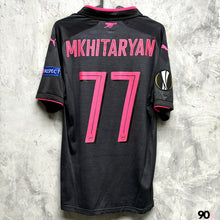 Load image into Gallery viewer, 2017-18 阿仙奴｜第二作客｜#77 米希達恩｜歐霸 Full Set｜S｜2017-18 Arsenal Third #77 Mkhitaryan Europa Version ( S )
