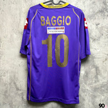 將圖片載入圖庫檢視器 2008-09 費倫天拿｜主場｜#10 巴治奧｜vs ACMilan Legend ｜BNWT｜M｜2008-09 Fiorentina Home #10 Baggio vs ACMilan Legends Set ( M )
