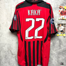 Load image into Gallery viewer, 2007-08 AC Milan | Home | #22 Kaka | Europa League Full Set | BNWT | M | 2007-08 AC Milan Home #22 Kaka UCL Set ( M ) 
