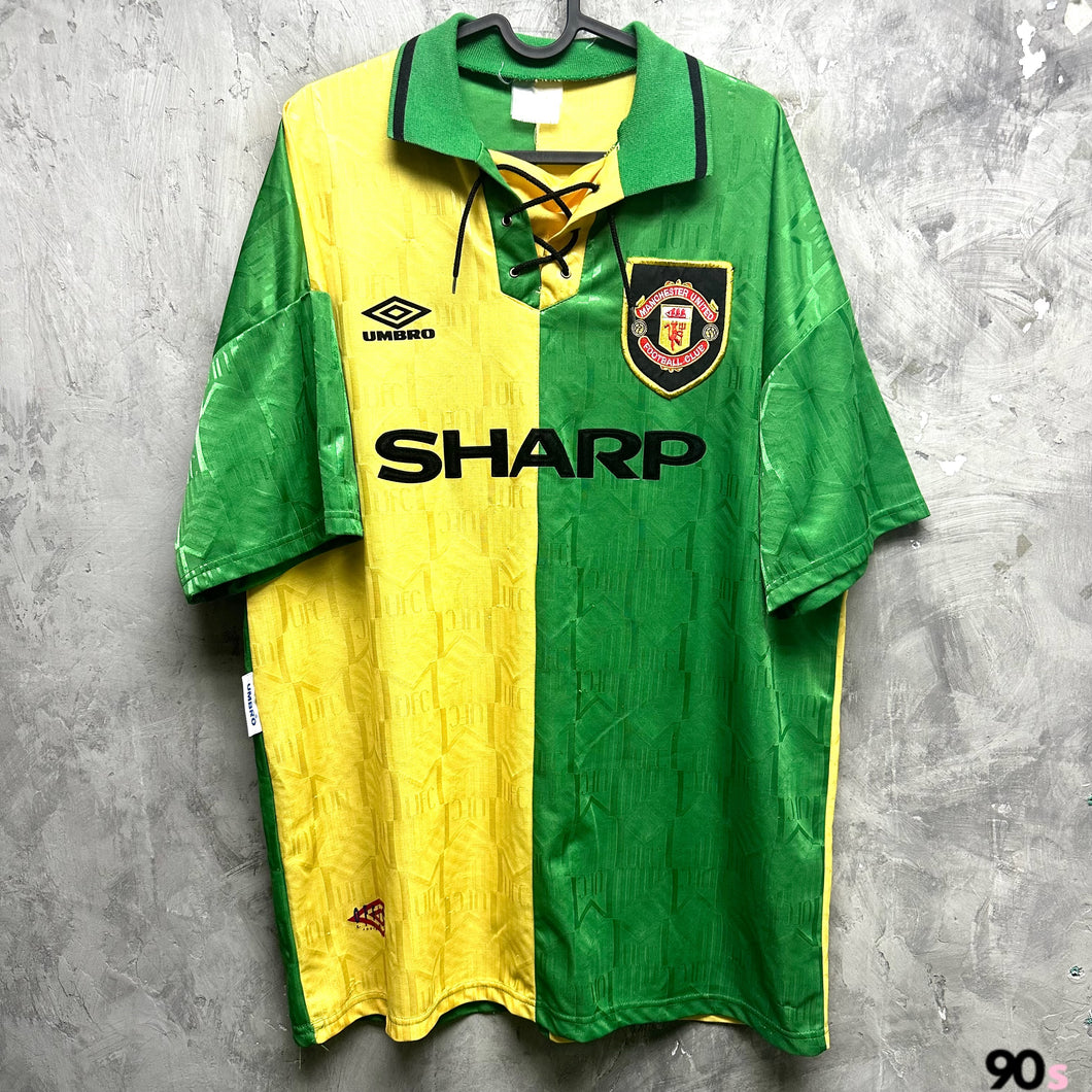 1992-94 曼聯｜第二作客｜85% New｜L｜1992-94 Manchester United Third ( L )