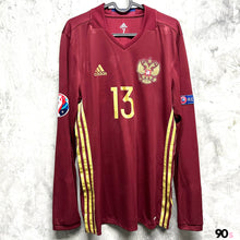 Load image into Gallery viewer, 2016-17 Russia Home L/S #13 Golovin Euro2016 Full Set Player Issue ( Size 7 ) 
