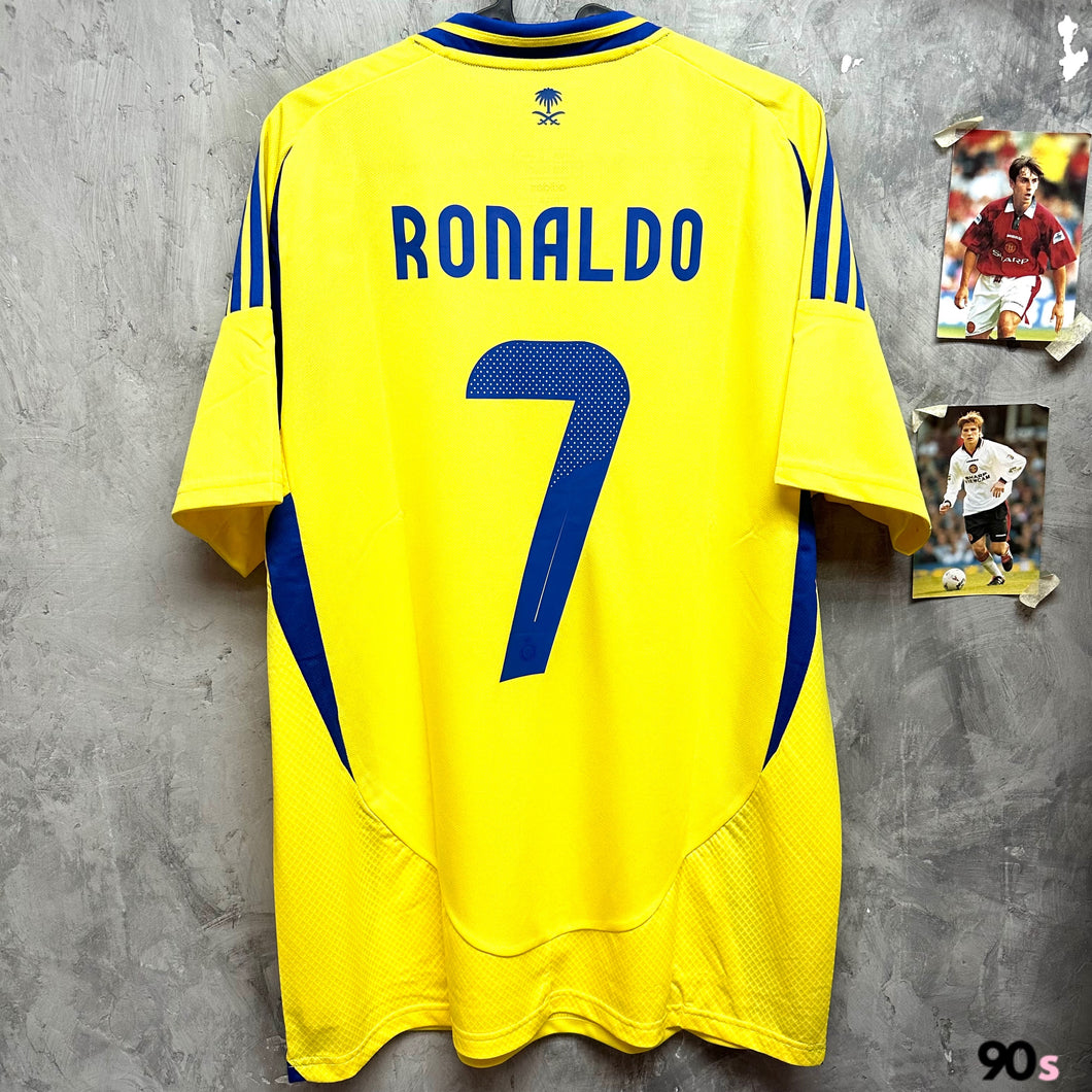 2024-25 艾納斯｜主場｜#7 C朗拿度｜BNWT｜2024-25 Al Nassr Home #7 Ronaldo ( Multiple Sizes )