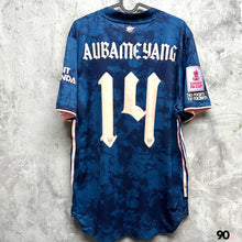 Load image into Gallery viewer, 2020-21 Arsenal｜Second Away｜Player Version｜#14 Aubameyang｜FA Cup Full Set｜BNWT｜L｜2020-21 Arsenal Third #14 Aubameyang FA Cup Version Authentic ( L )
