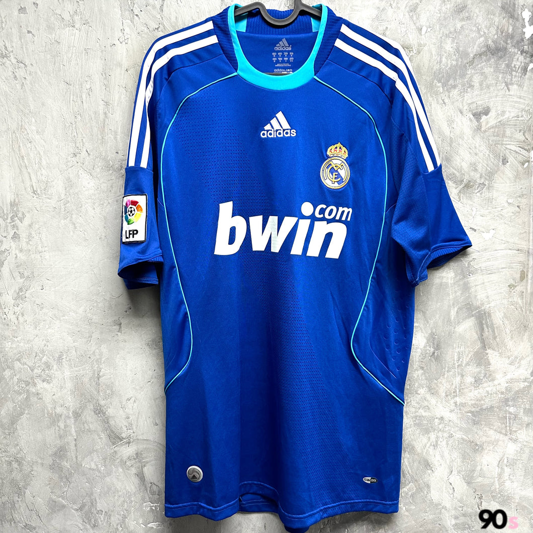 2008-09 皇家馬德里｜作客｜球員版｜90% New｜M｜2008-09 Real Madrid Away Authentic ( M )