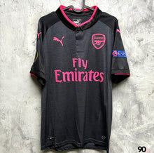 Load image into Gallery viewer, 2017-18 阿仙奴｜第二作客｜#77 米希達恩｜歐霸 Full Set｜S｜2017-18 Arsenal Third #77 Mkhitaryan Europa Version ( S )

