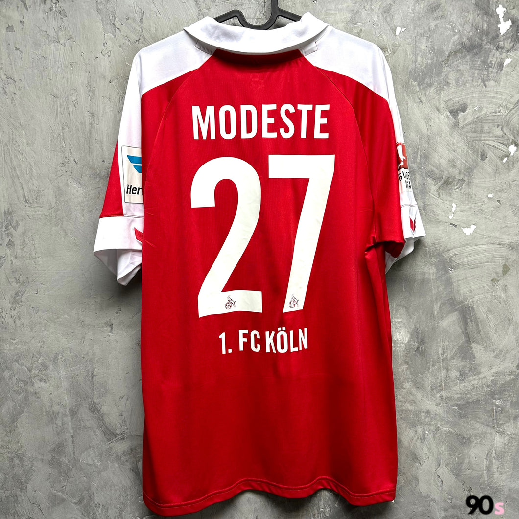 2015-16 科隆｜狂歡節特別版｜#27 莫迪斯堤｜德甲 Full Set｜95% New｜XL｜2015-16 Koln Special #27 Modeste Bundesliga Version ( XL )
