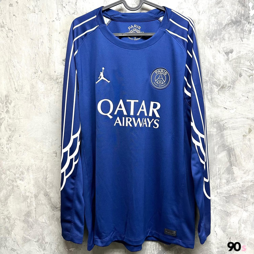 2024-25 巴黎聖日耳門｜x AJ 第四球衣長袖｜連歐聯字章｜BNWT｜2024-25 PSG x AJ Fourth L/S with UCL Version ( Multiple Sizes )