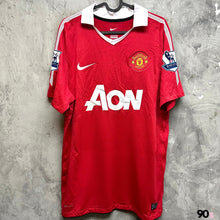 Load image into Gallery viewer, 2010-11 Manchester United｜Home｜Player Edition｜#10 Rooney｜Premier League Full Set｜90% New｜L｜2010-11 Manchester United Home #10 Rooney EPL Set Authentic ( L ) 
