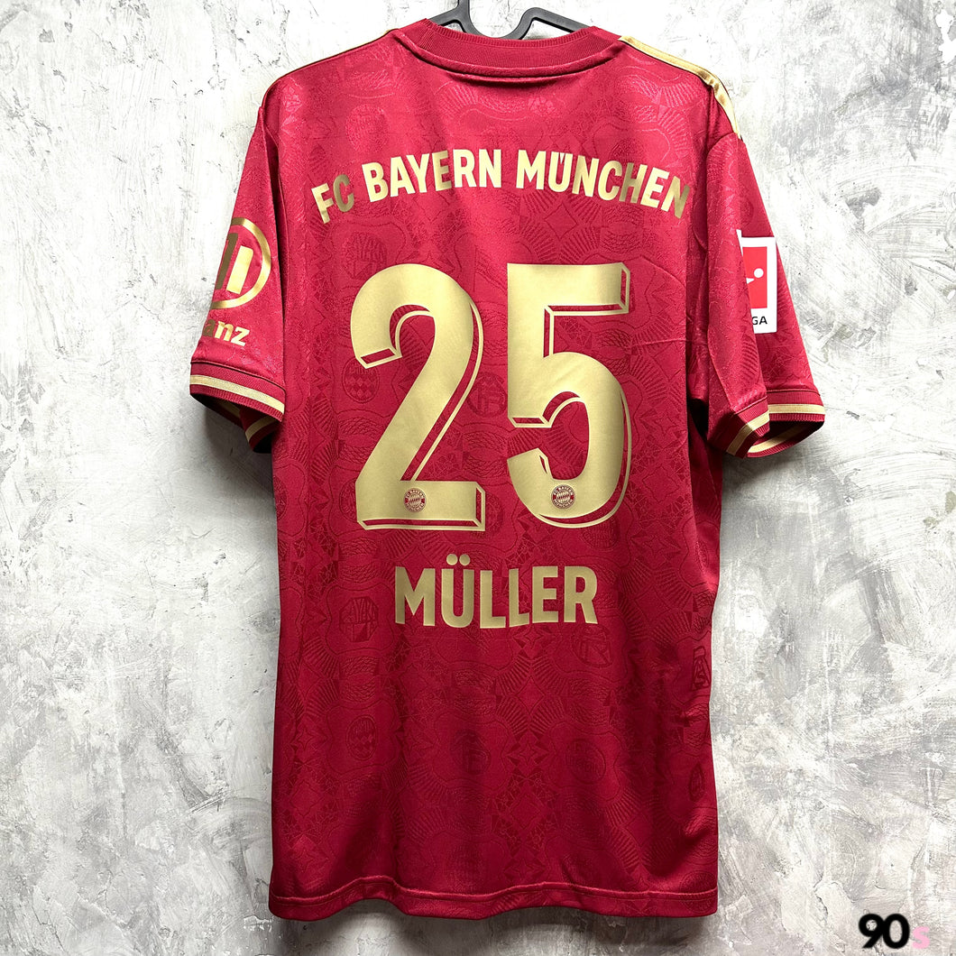 2024-25 拜仁慕尼黑｜125周年特別版｜連德甲字章｜BNWT｜2024-25 Bayern Munich 125th Anniversary with Bundesliga Version ( Multiple Sizes )