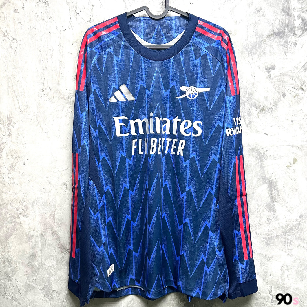 2025-26 阿仙奴｜作客｜長袖球員版｜BNWT｜ 2025-26 Arsenal Away L/S Authentic ( Multiple Sizes )