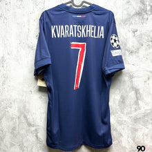 將圖片載入圖庫檢視器 2024-25 巴黎聖日耳門｜主場｜連歐聯字章｜ BNWT｜2024-25 PSG Home with UCL Version ( Multiple Sizes )

