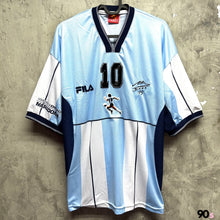Load image into Gallery viewer, &quot;Original Reissue&quot; 2001 Diego Maradona Fila Farewell｜Original Reissue｜Brand New｜2001 Diego Maradona Fila Reissue Farewell (Multiple Sizes)
