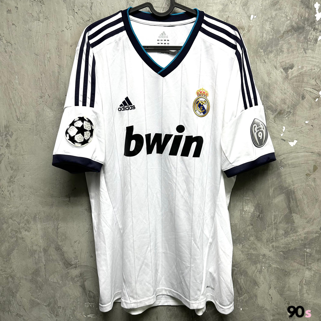 2012-13 皇家馬德里｜主場｜歐聯Set｜BNWT｜L｜2012-13 Real Madrid Home UCL Set ( L )