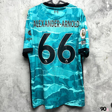 Load image into Gallery viewer, 2020-21 Liverpool Away | #66 Alexander-Arnold | Premier League Full Set | 95% New | L | 2020-21 Liverpool Away #66 Alexander-Arnold EPL Version ( L )

