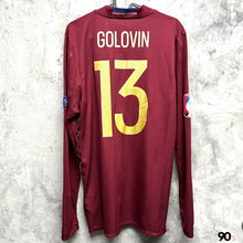 Load image into Gallery viewer, 2016-17 Russia Home L/S #13 Golovin Euro2016 Full Set Player Issue ( Size 7 ) 
