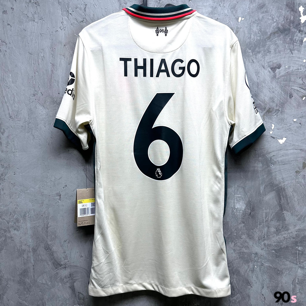 2021-22 利物浦｜作客｜#6 泰亞高｜BNWT｜S｜2021-22 Liverpool Third with #6 Thiago EPL Version ( S )