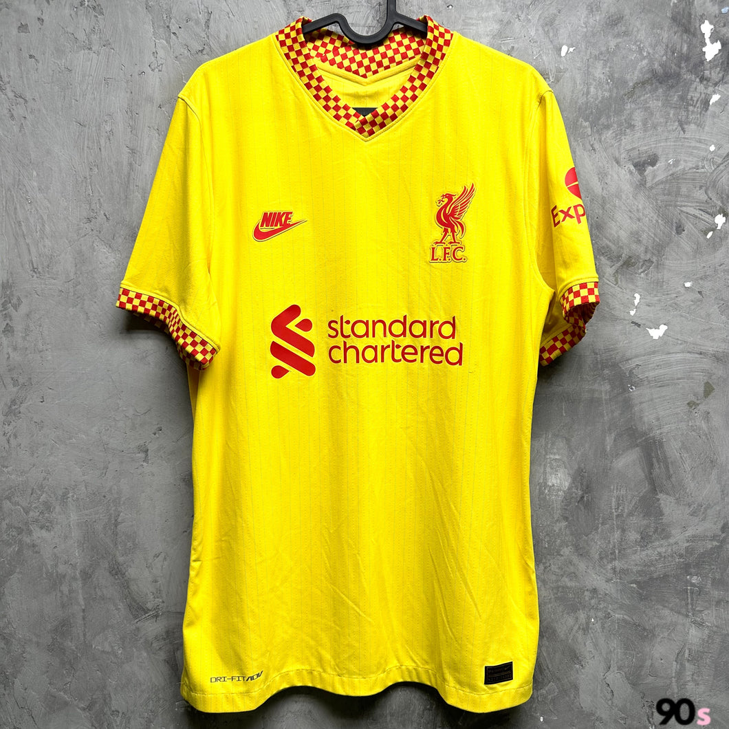 2021-22 利物浦｜第二作客｜球員版｜BNWT｜L｜2021-22 Liverpool Third authentic ( L )