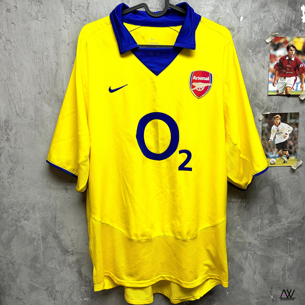 2003-05 阿仙奴｜作客｜95% New｜L｜2003-05 Arsenal Away ( L )