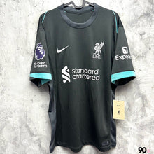 Load image into Gallery viewer, 2024-25 Liverpool Away with EPL Set (Multiple Sizes)
