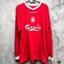 將圖片載入圖庫檢視器 2002-03 利物浦｜主場長袖｜80% New｜XL｜2002-03 Liverpool Home L/S ( XL )
