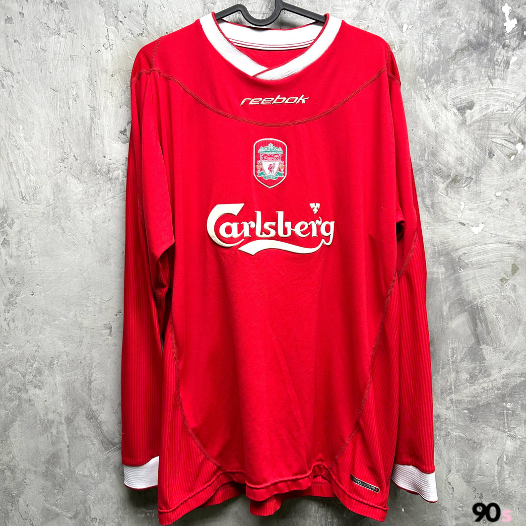 2002-03 利物浦｜主場長袖｜80% New｜XL｜2002-03 Liverpool Home L/S ( XL )