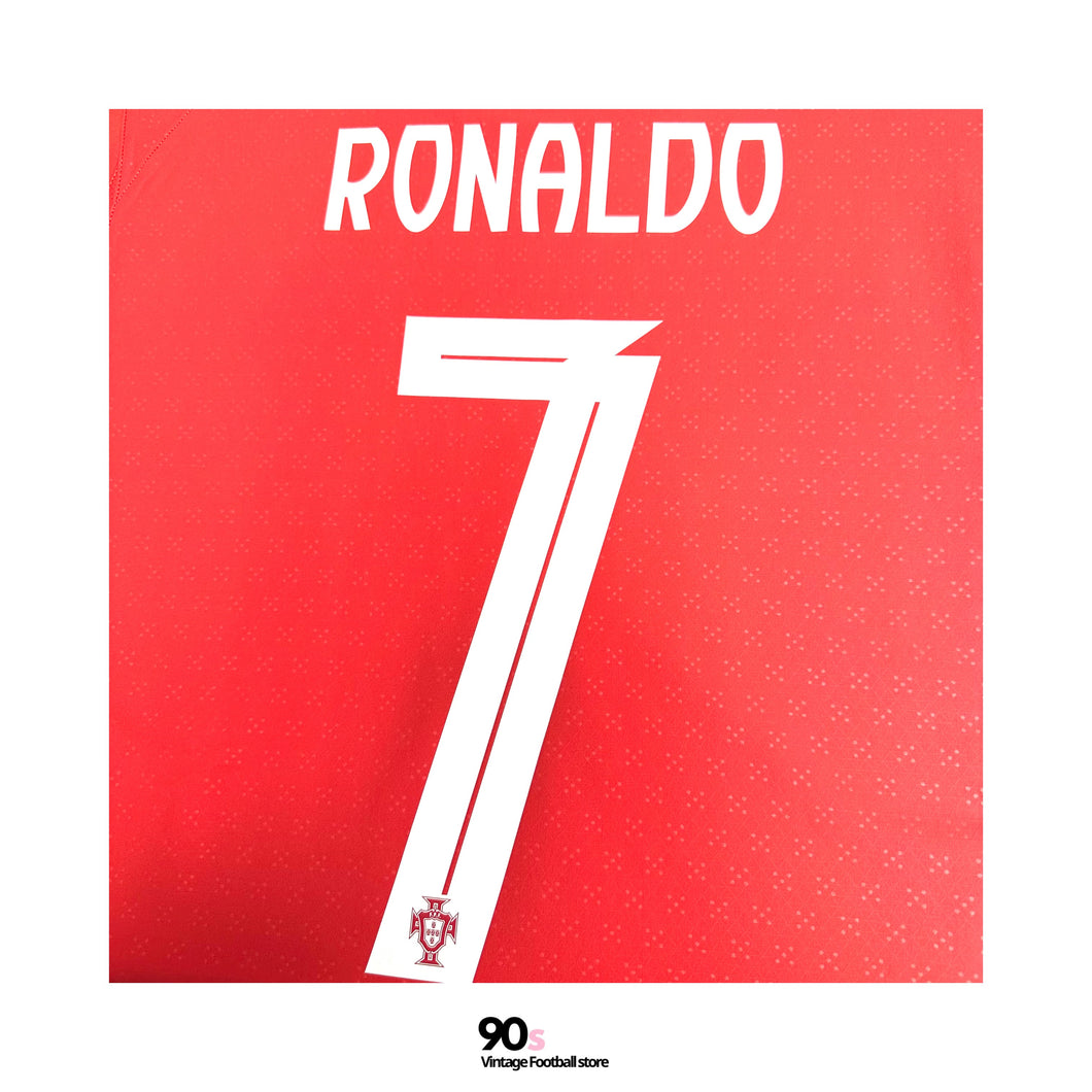 《Official Printing & Patches》 2025-26 葡萄牙｜主場｜印字｜25/26 Portugal Home Official Nameset