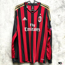 Load image into Gallery viewer, 2019-20 AC米蘭｜主場長䄂｜#22 卡卡｜歐聯 Full Set｜BNWT｜S｜2019-20 AC Milan Home L/S #22 Kaka UCL Version ( S )
