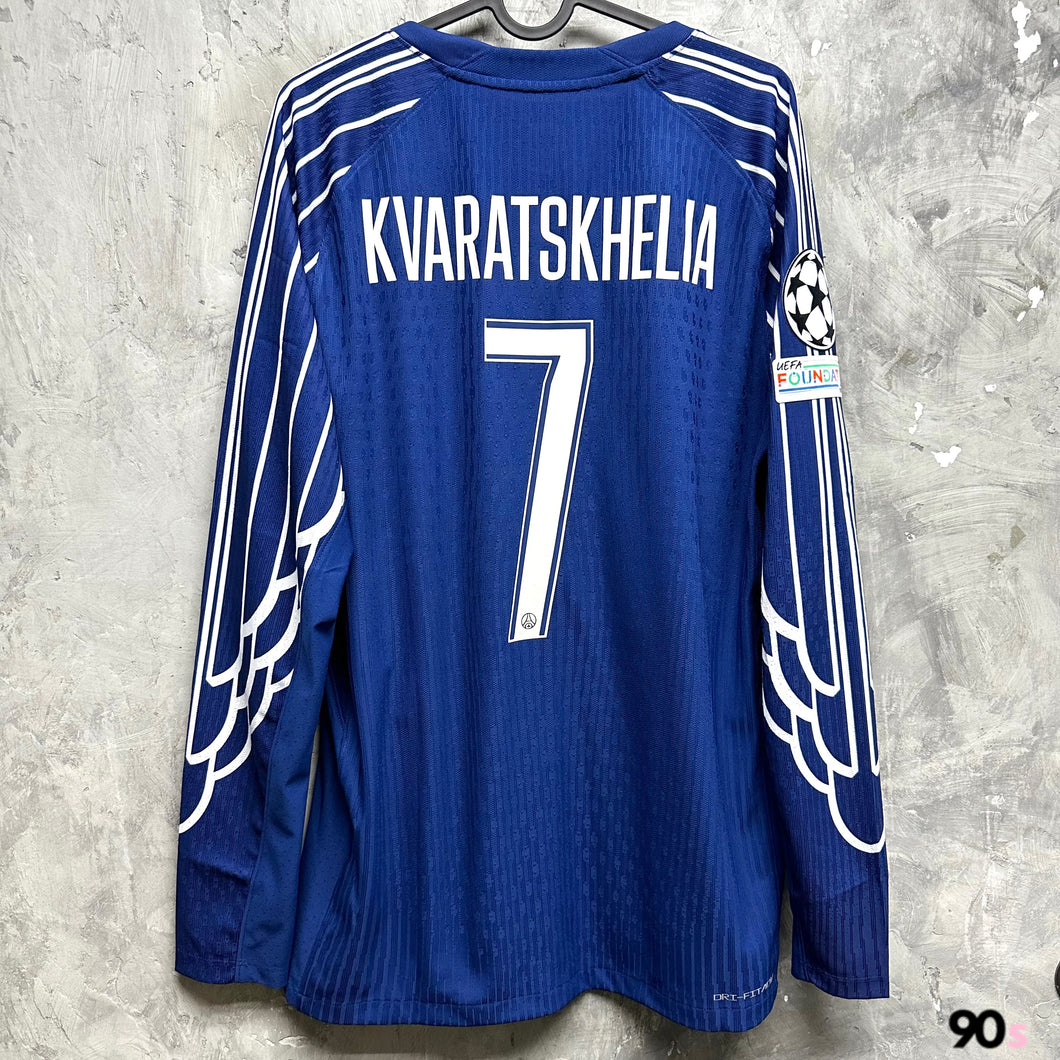 2024-25 巴黎聖日耳門｜x AJ 第四球衣長袖球員版｜連歐聯字章｜BNWT｜2024-25 PSG x AJ Fourth L/S with UCL Version authentic ( Multiple Sizes )