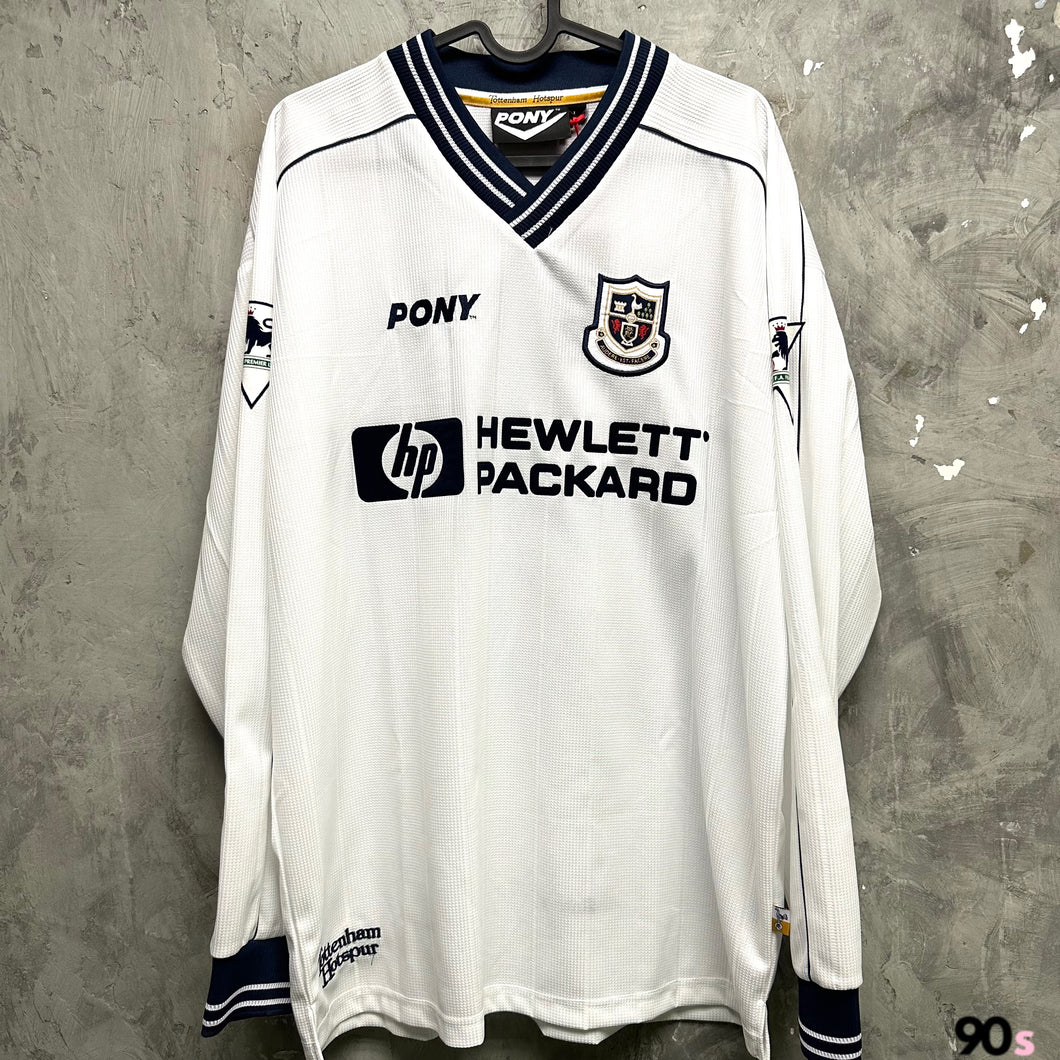 1997-99 熱刺｜原裝復刻主場長袖｜BNWT｜1997-99 Tottenham Official Retro Home L/S（ Multiple Sizes )