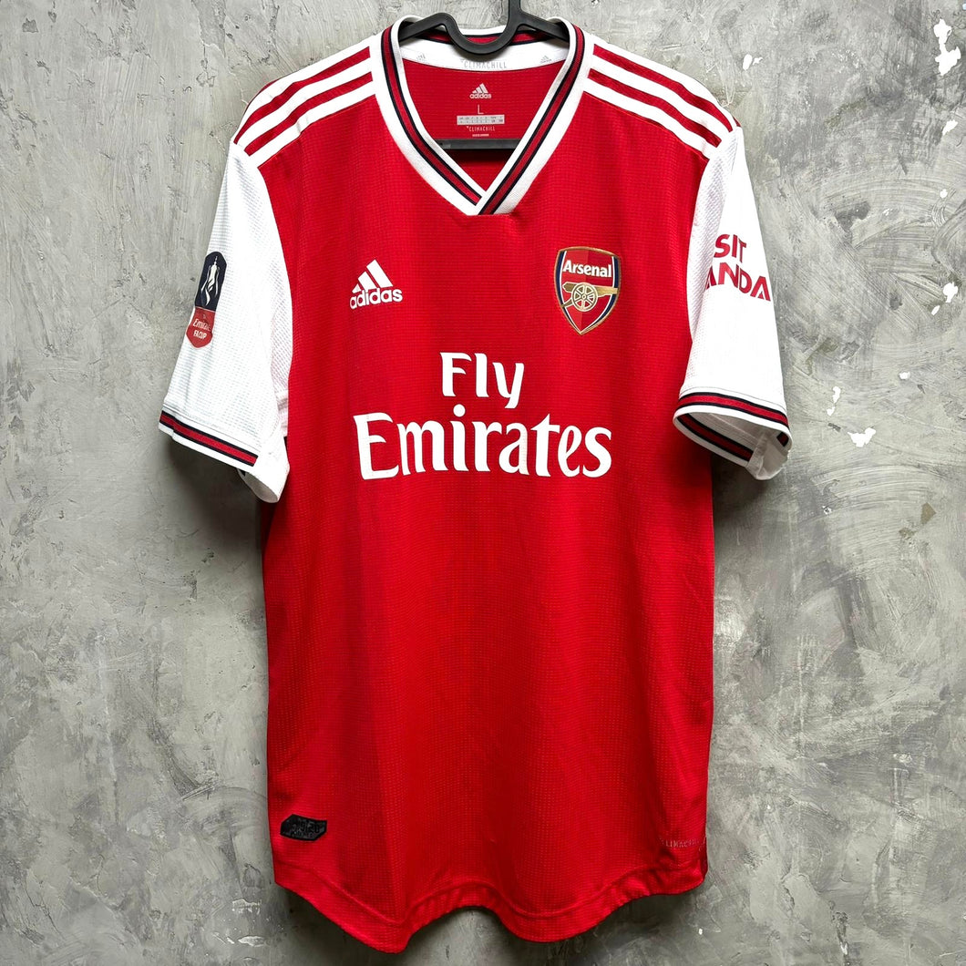 2019-20 阿仙奴｜主場｜球員版｜足總盃章｜95% New｜BNWT｜L｜2019-20 Arsenal Home Authentic with FA Cup Badge ( L )