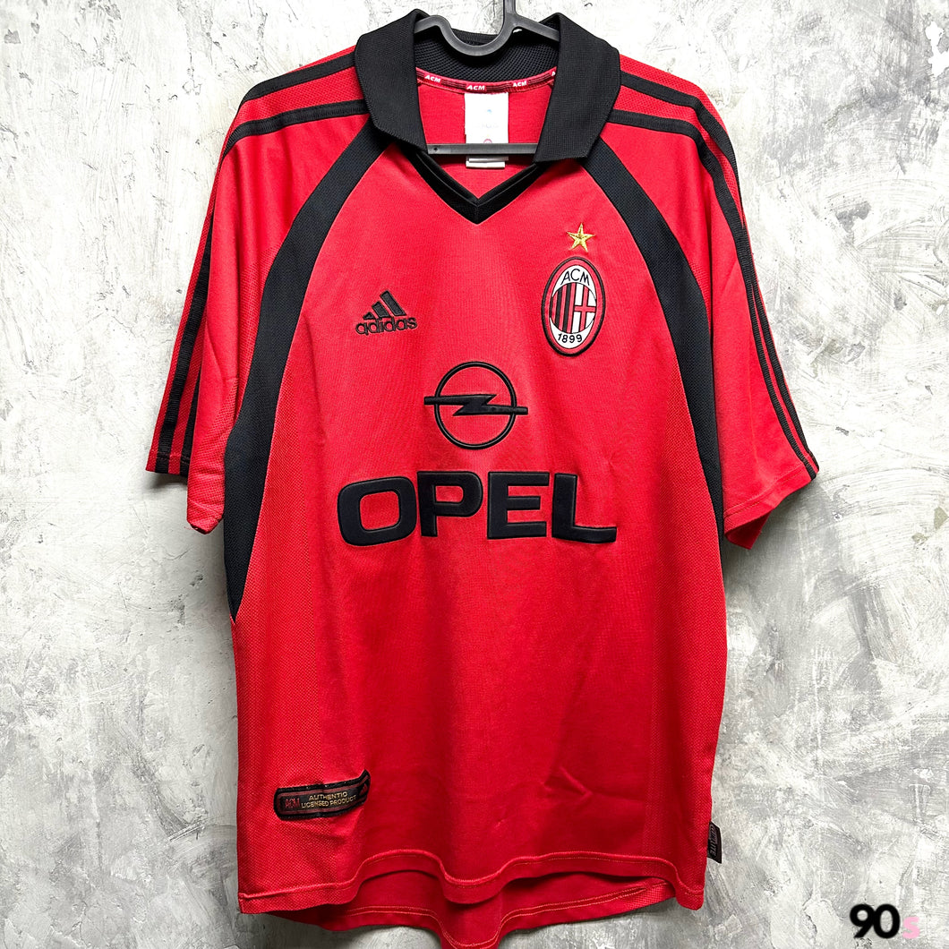 2001-02 AC米蘭｜第二作客｜ 95% New｜M｜2001-02 AC Milan Third ( M )