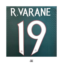 Load image into Gallery viewer, 《Official Printing &amp; Patches》 2023-24 Manchester United｜Away｜Club Word｜2023-24 Manchester United Away Official Nameset 
