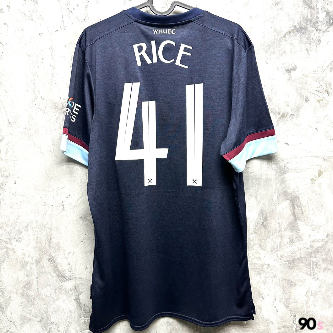 2021-22 Westham｜Second Away｜#41 Wise｜BNWT｜L｜2021-22 Westham Third #41 Rice (L)