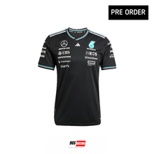 將圖片載入圖庫檢視器 MERCEDES - 2025 AMG Petronas F1 Team Driver Jersey Authentic - Black
