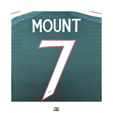 Load image into Gallery viewer, 《Official Printing &amp; Patches》 2023-24 Manchester United｜Away｜Club Word｜2023-24 Manchester United Away Official Nameset 

