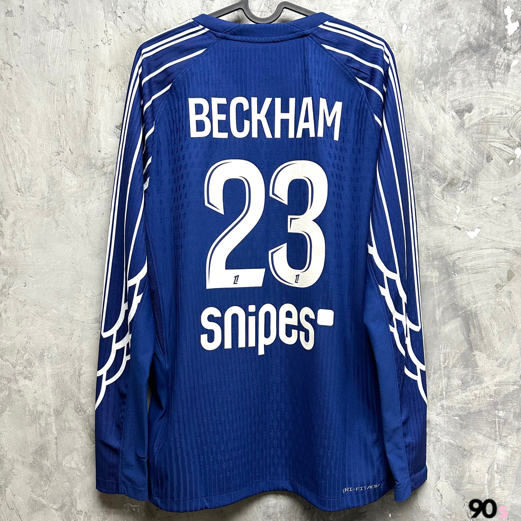 2024-25 巴黎聖日耳門｜x AJ 第四球衣長袖球員版｜#23 碧咸｜BNWT｜2024-25 PSG x AJ Fourth L/S with #23 Beckham authentic ( Multiple Sizes )