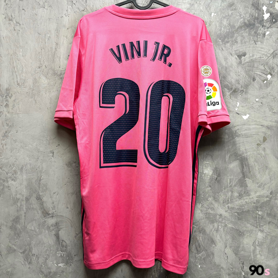 2020-21 皇家馬德里｜第二作客｜#20 雲尼素斯｜西甲 Full Set｜BNWT｜L｜2021-22 Real Madrid Third #20 Vini JR La Liga Set （ L )