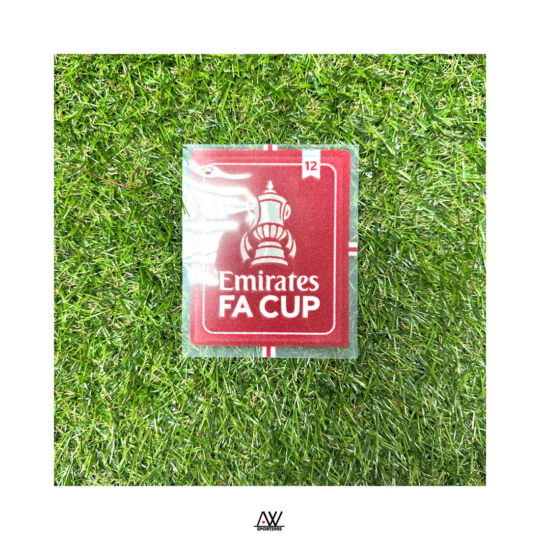 《Official Printing & Patches》 England FA Cup Chapter 12 Champions｜2023-24 Manchester United Applicable｜FA Cup Patch (12 Champions) 