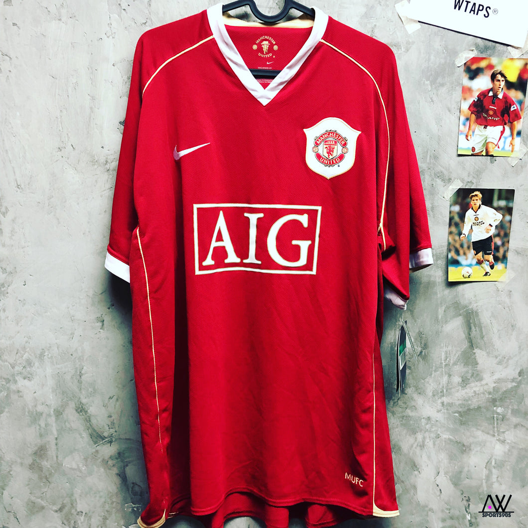 2006-07 曼聯｜主場｜BNWT｜XL｜2006-07 Manchester United Home (XL)