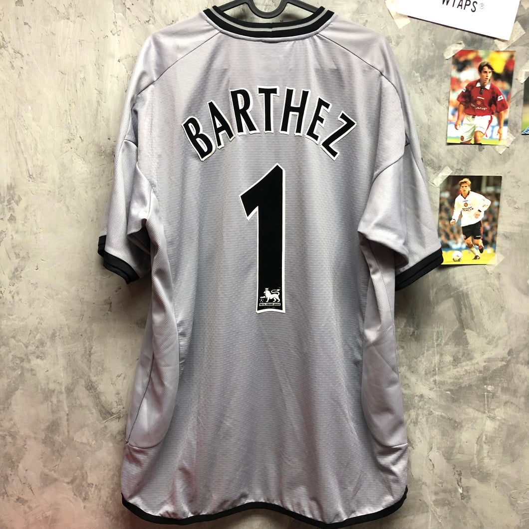 2000-01 曼聯｜GK｜#1 巴夫斯｜英超Full Set｜95% New｜L｜2000-01 Manchester United GK #1 Barthez (EPL Full Set) (L)