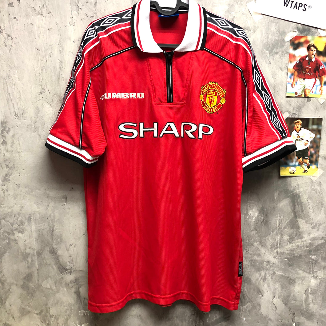 1998-00 曼聯｜主場｜90% New｜L｜1998-00 Manchester United Home (L)