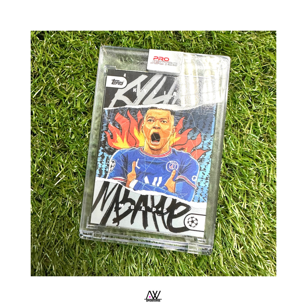 TOPPS PROJECT 22｜Paris Saint-Germain｜McBaby｜TOPPS PROJECT22 PSG MBAPPE BY DAN LEYDON