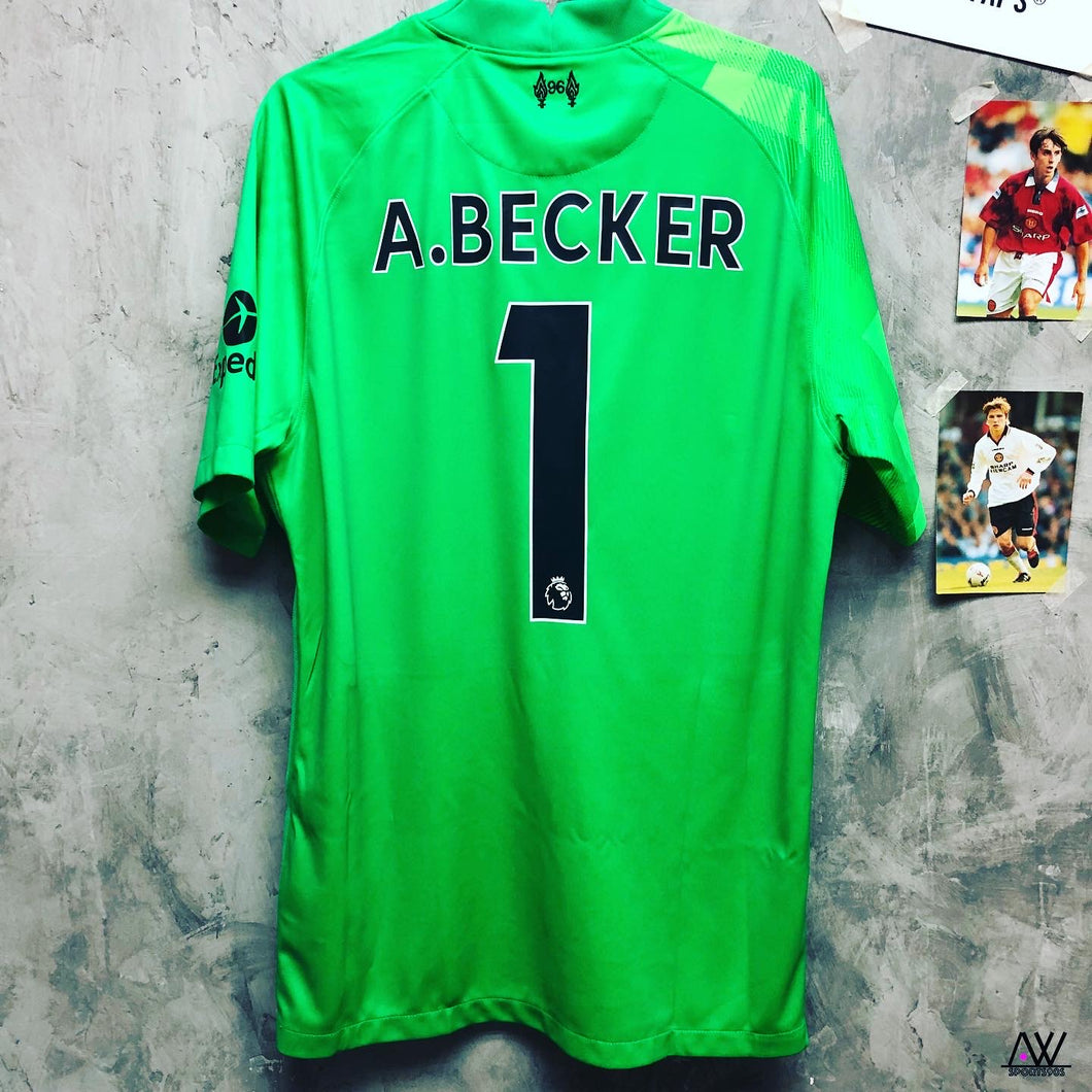 2021-22 Liverpool | GK | #1 Alisson | Premier League Full Set | BNWT | M | 2021-22 Liverpool GK #1 A.Becker (EPL Version) (M)